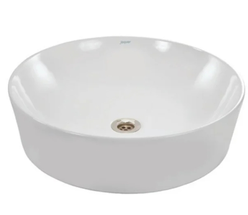 Jaquar Thin Rim Table Top Basin - Color: White