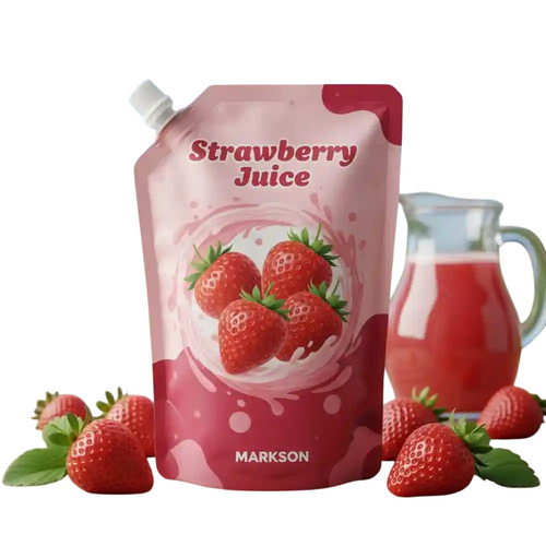 Juice Spout Pouches - Coating Type: Matt & Gloss