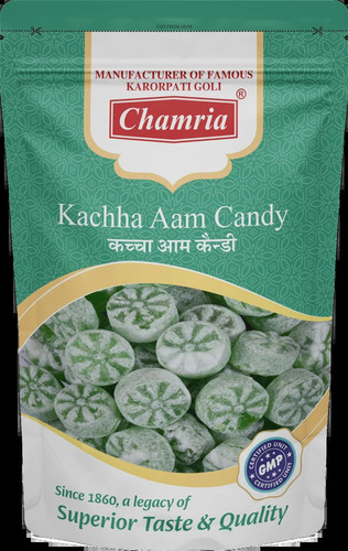 Kacha Aam Flavor Candy - Additional Ingredient: Raw Mango Powder