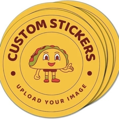 Round Custom Stickers