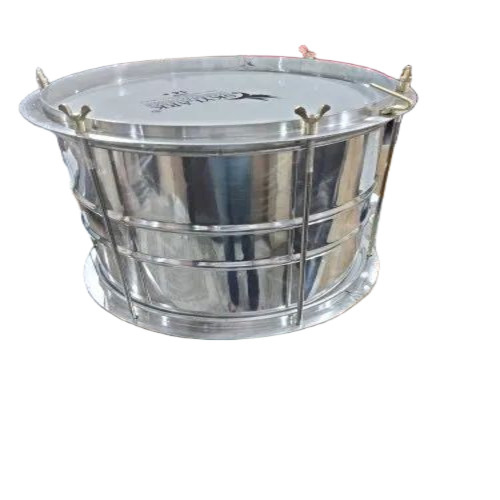 Silver Side Marching Drum