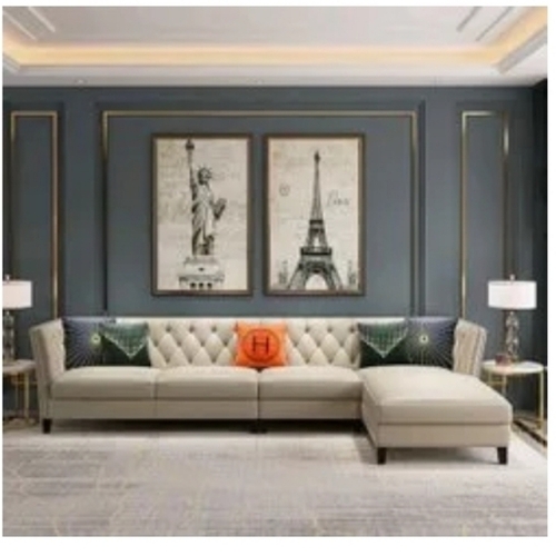 Stylish Look L Shape Sofa Set