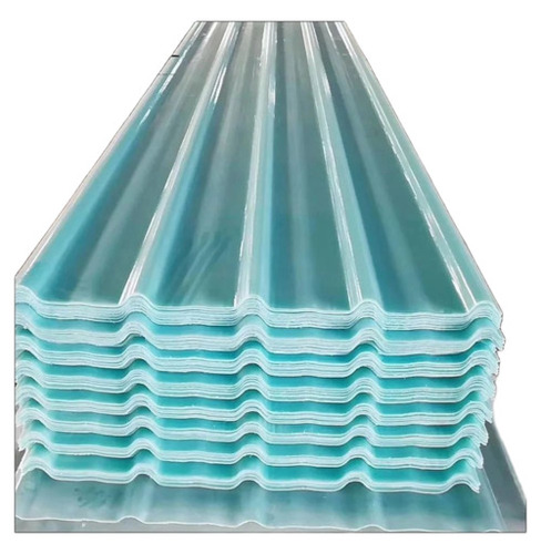 Green Frp Fiberglass Roofing Sheet
