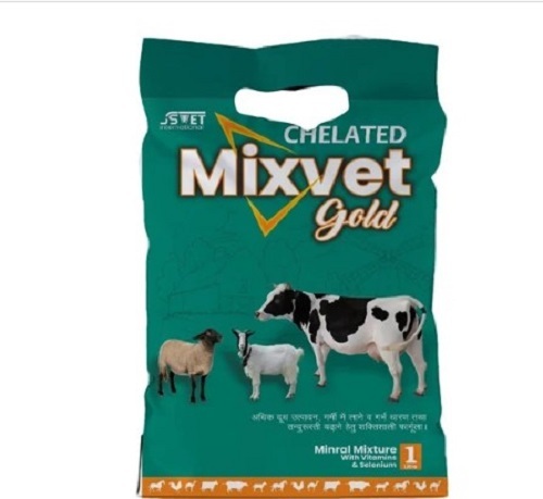 1 Kg Chelated Mixvet Gold Animal Feed Supplements