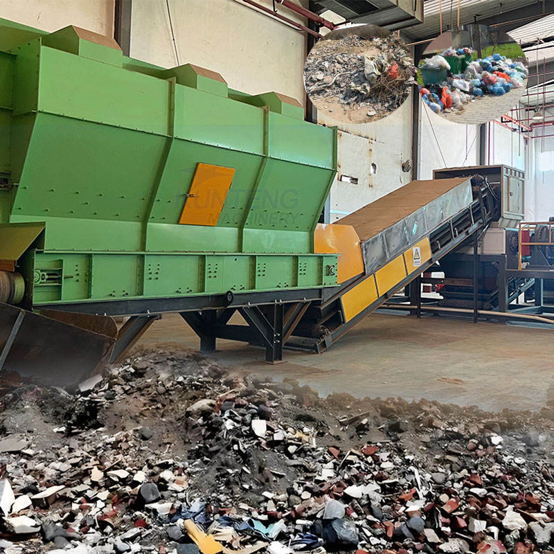 Automatic Plastic Waste Industrial Clothing Waste Air Screening Machine - Capacity: 100 Ton/Day