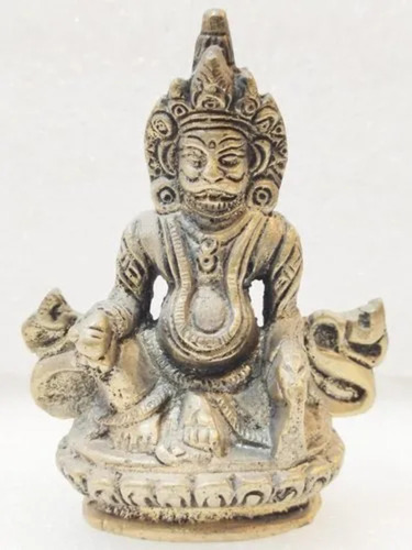 Brass Kuber God Statue - Color: Golden