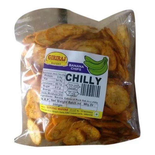 Chilly Banana Chips