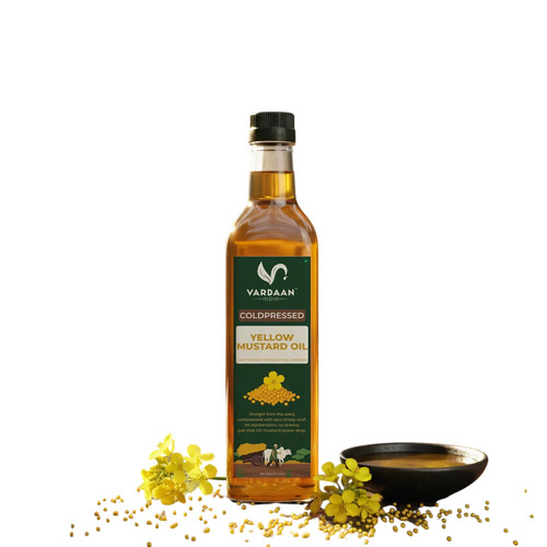 Cold Pressed Yellow Mustard Oil