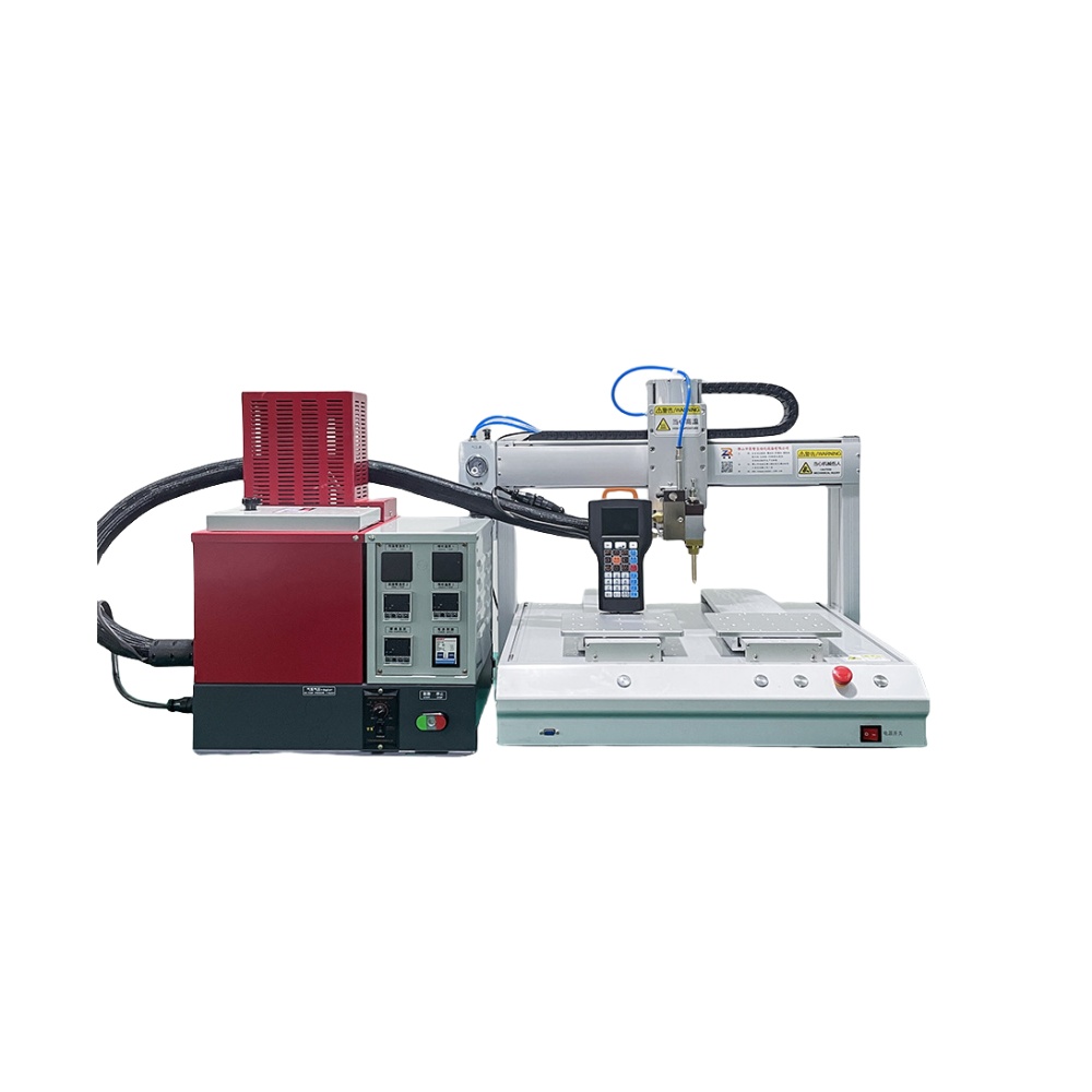 Large-Capacity Industrial Grade 5L Hot Melt Glue Dispenser Automatic Glue Spray Machine - Color: White