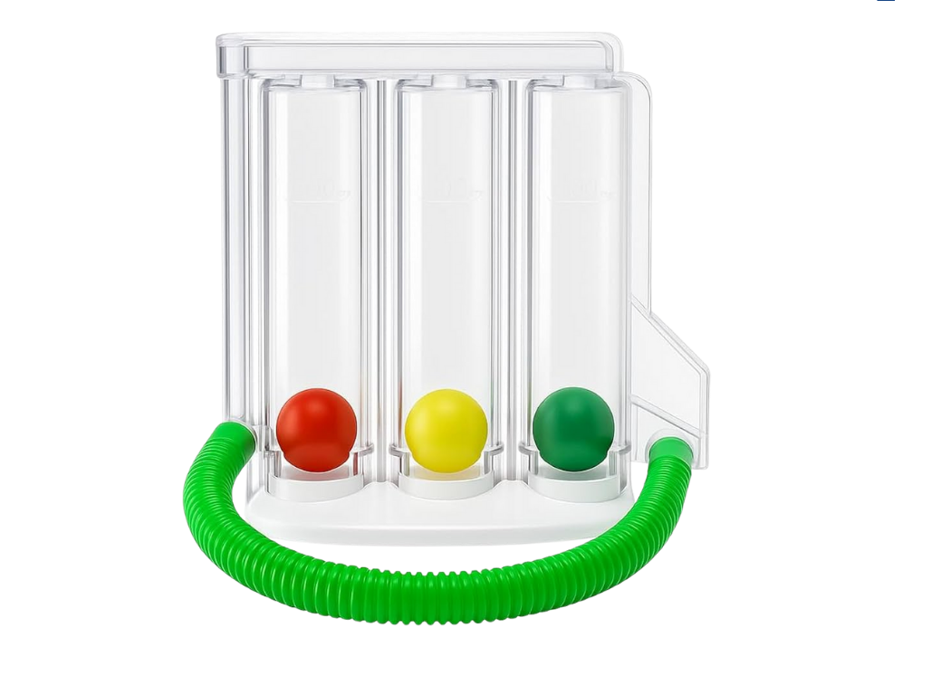 Lungs Exerciser - 3 Ball Spirometer