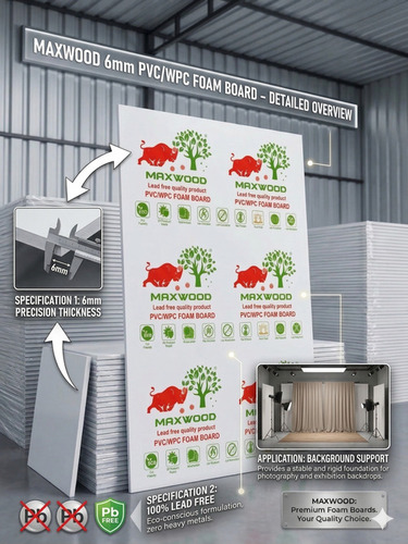 Maxwood Pvc Sheet - Application: Kitchen And Cabinest