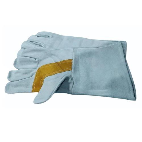 Plain Welding Asbestos Gloves - Fabric Type: Cotton