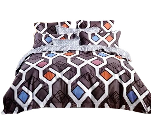 Printed Cotton Double Bed Sheet