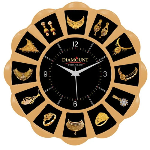 Promotional Wall Clock - Features: Logo Printing Available