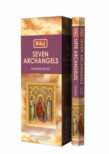 Seven Archangels Incense Sticks - Wood, 9 Inch, 20 Sticks | Eco-Friendly, Insect Resistant, Aromatic
