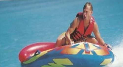 Towables Tube Boat - Multi Color, 1 Seat | New, User Friendly, Long Functionality for Drifting