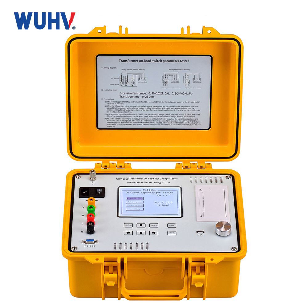 Uhv-3000 On-load Voltage Regulating Tap Changer Tester Transformer On-load Tap Changer Tester Off Load Tap Changer - Features: /
