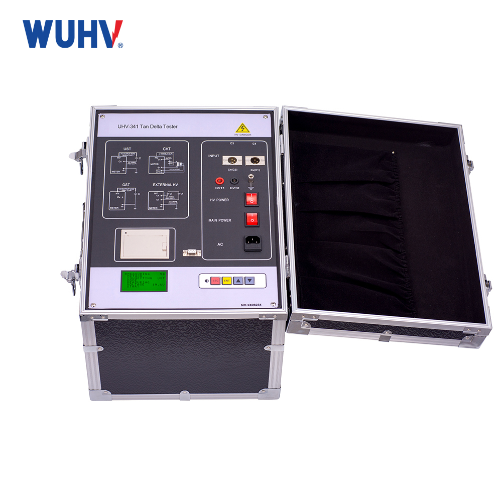 Uhv-341 Automatic Capacitance And Dissipation Factor Tester Transformer Tan Delta Meter - Features: /