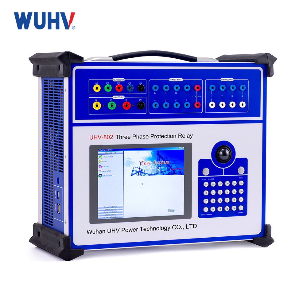 Uhv-802 Secondary Injection Tester Relay Protection Tester - Accuracy: 0.5 %