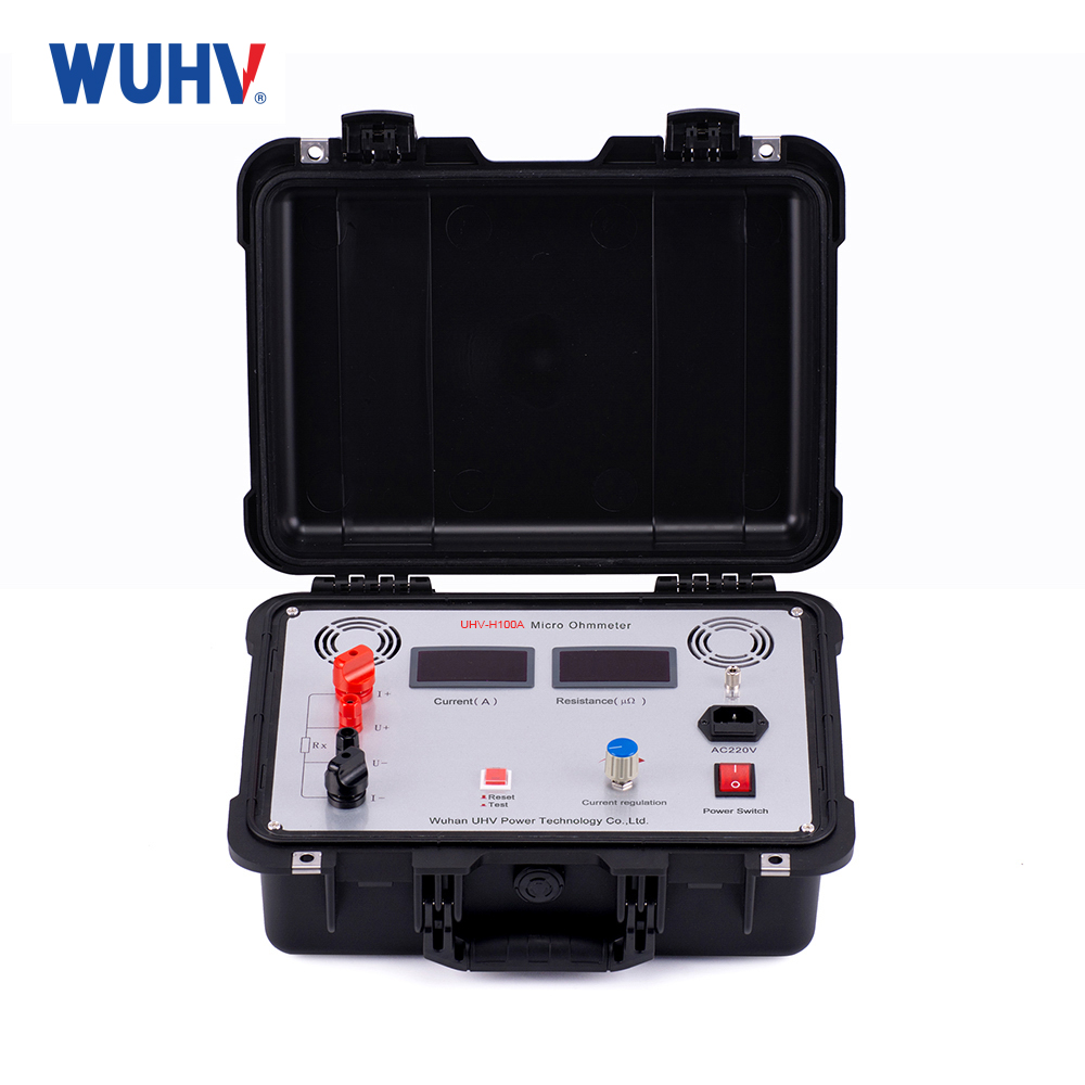 Uhv-H100A Portable Loop Contact Resistance Tester - Accuracy: 0.5 %