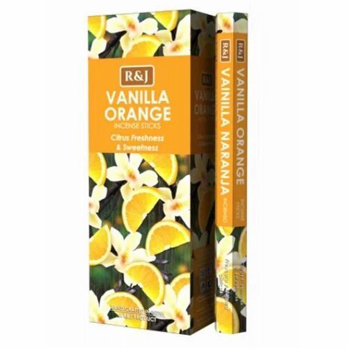 Vanilla Orange Incense Sticks - Burning Time: 35-40 Minutes