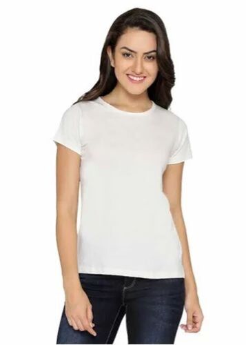 Ladies Round Neck T Shirt