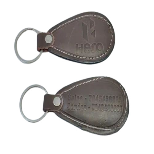 Leather Metal Keychains