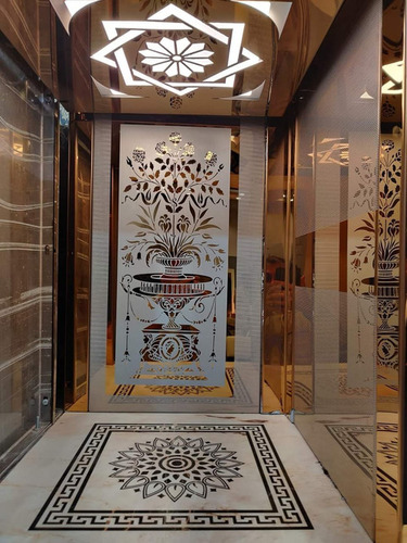 Ms Decorative Elevator Cabin - Material: Rubber