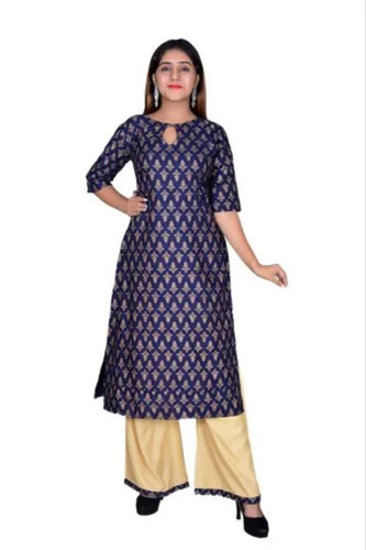 Straight Women Kurti - Color: White