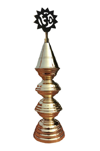 Temple Inspired Temple Shikhar Kalash - Color: Golden