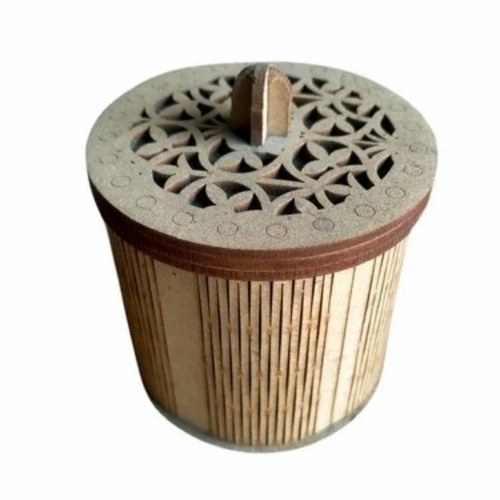 Wooden Sindoor Box
