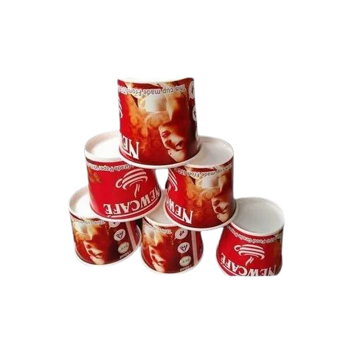 150 Ml Disposable Printed Paper Tea Cup