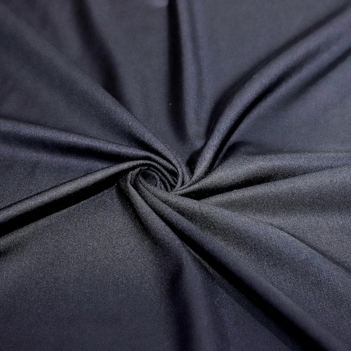 Black Plain Fabric