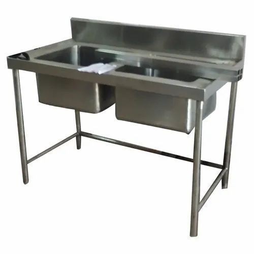 Commercial Double Bowl Kitchen Sink