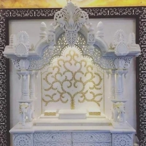 High Shine Marble Temple