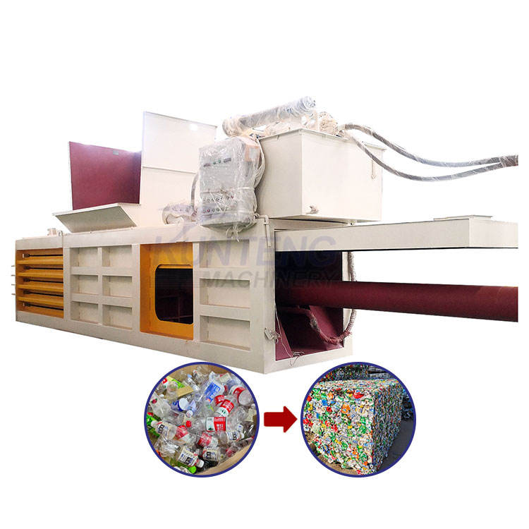 Hydraulic Horizontal Waste Baler - Capacity: 2-5 T/Hr