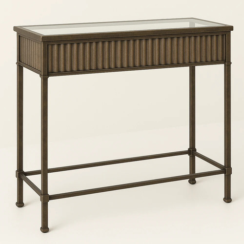 Iron Console Table - Application: Entryway Use