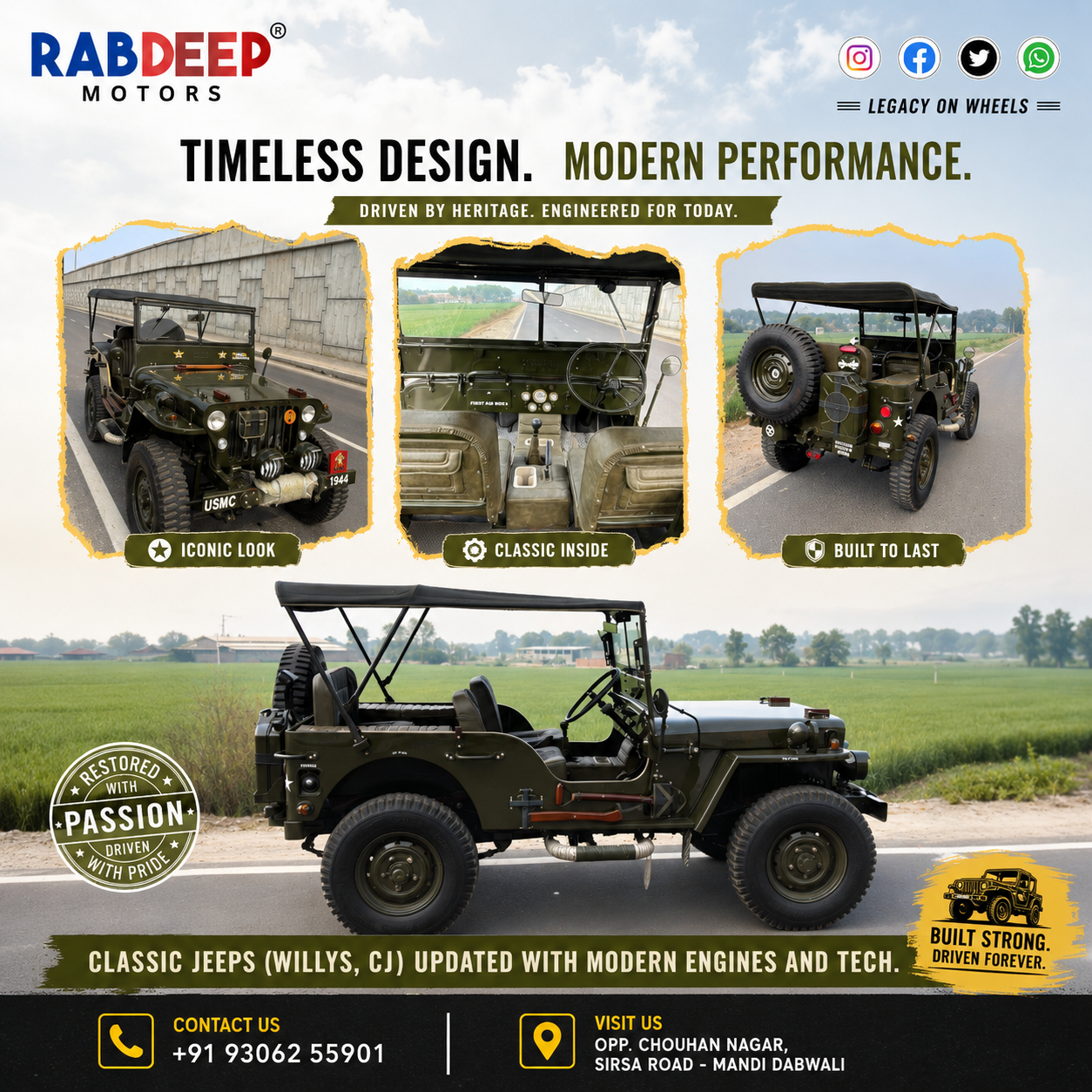 modern Look Willys