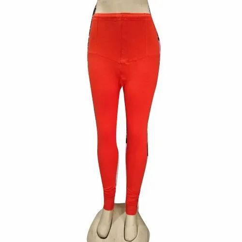 Plain Straight Fit Cotton Leggings