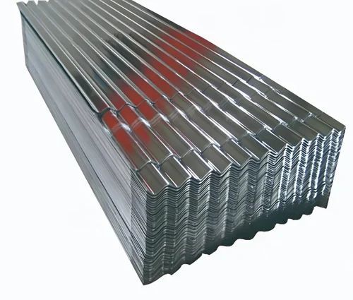 Silver Galvanized Corrugated Roofing Panel