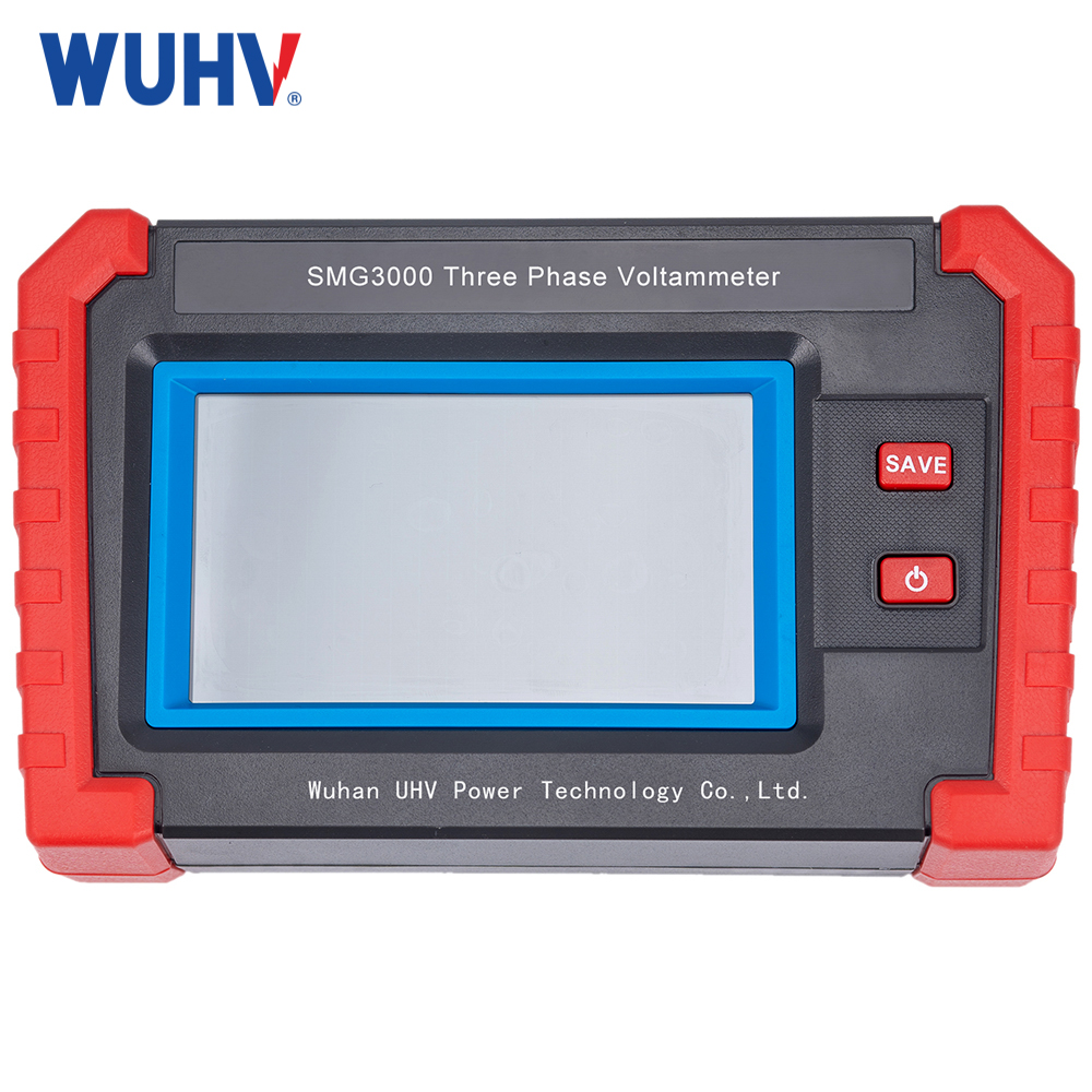 Smg3000 Double Clamp Volt Ampere Phase Meter - Accuracy: 0.1 %