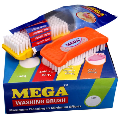 Soft Plastic Mega Gripper Cloth Washing Brush