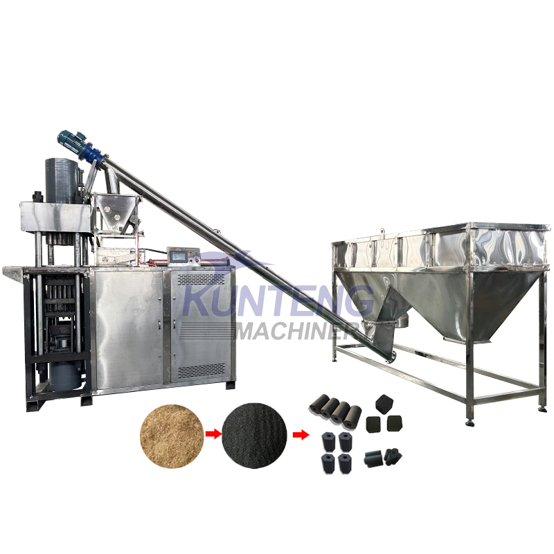 Stainless Steel Briquetting Machines - Briquette Size: Customized