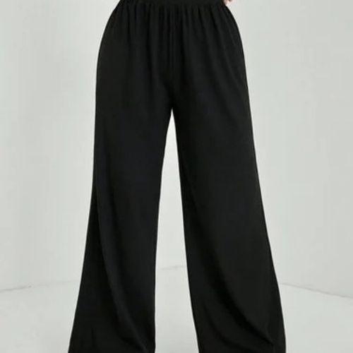 Women trousers black