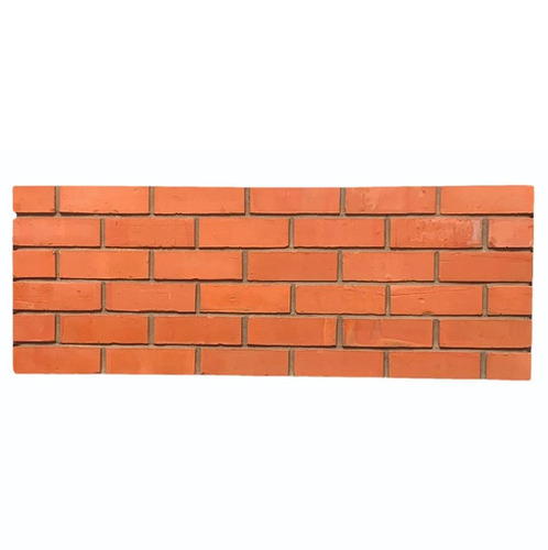 4 Inch Exposed Wire Cut Bricks - Color: Brown