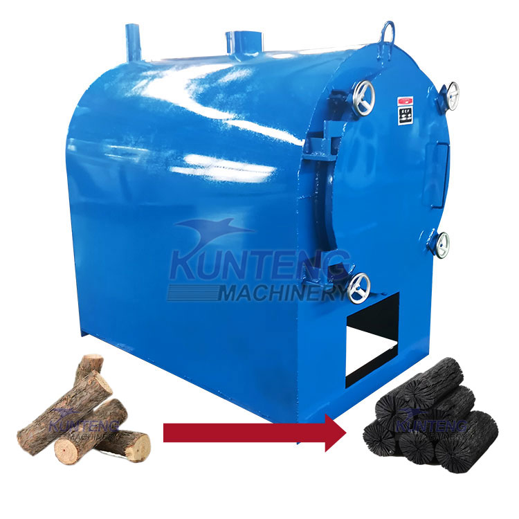 Horizontal Carbonization Furnace - Application: Wood