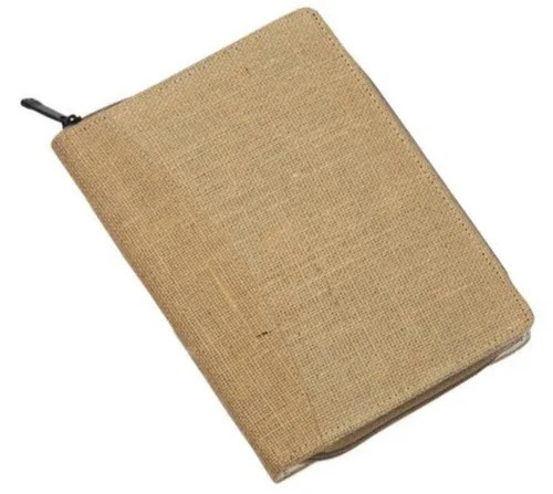 Jute File Folder - Binding: Thread Stitch