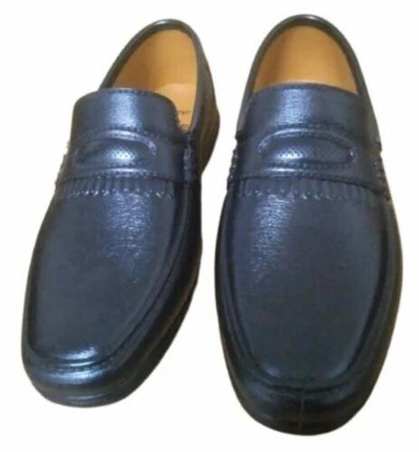Mens Black Loafers Shoes