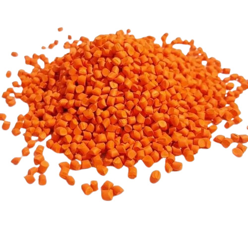 Orange Color Hdpe Granules