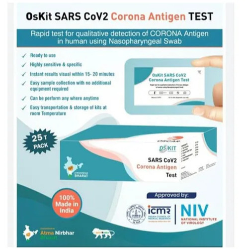 Oscar Covid 19 Rapid Antigen Test Kit